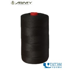 Нитки армированные 35 ЛЛ, 2500 м, "ARMY", КНР, черные Нитки армированные 35 ЛЛ, 2500 м, "ARMY", КНР, черные