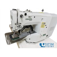 Закрепочная швейная машина ORIGINAL OE-1900A-6050 (комплект) (с оснасткой для вертикальной закрепки)