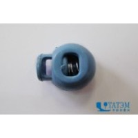 Фиксатор пластик 20х17, арт. 004, голубой (200 шт)