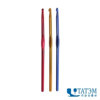 Крючок 15 см, диам. 5,0 мм, металл с цвет.покрытием (штуками по 10)