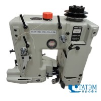 Мешкозашивочная головка Keestar DS-9 c автоматической обрезкой нити на воздухе + Keestar A1-PB Устройство для держания головки с приводом и электроникой + Keestar BF100Z(CP4900)  Устройство подгиба и протяжки мешка