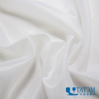 Подкладочная ткань 190T Taffeta 68Dх68D, 56 г/м², шир. 150 см, рулон 100 м, белая