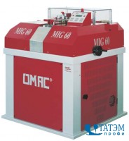 Машина для автоматической горизонтальной зачистки и полировки кромок и носика OMAC MIG 60, Италия