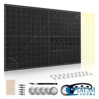 Набор для пэчворка и квилтинга TEXI CRAFT BLACK 90x60 см