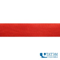 Тесьма окантовочная вязаная 23 мм, красный, 2,8 г/м, арт.ТО-22с, 100 м